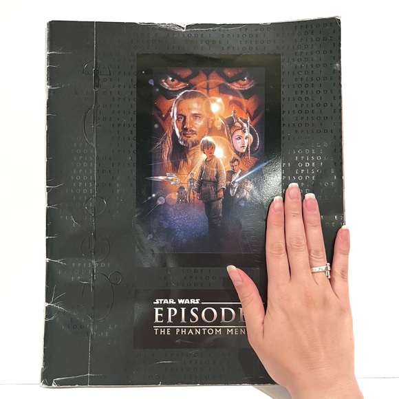 Vintage 1999 Star Wars Episode 1 Phantom Menace Lucasfilm Movie Collector Book - Picture 2 of 16
